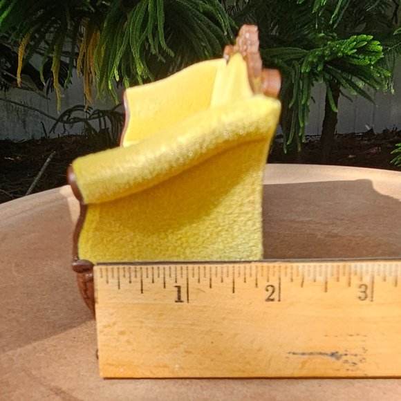 Chippendale Goebel Sofa Dollhouse Miniature 1:12 Scale - Picture 9 of 12